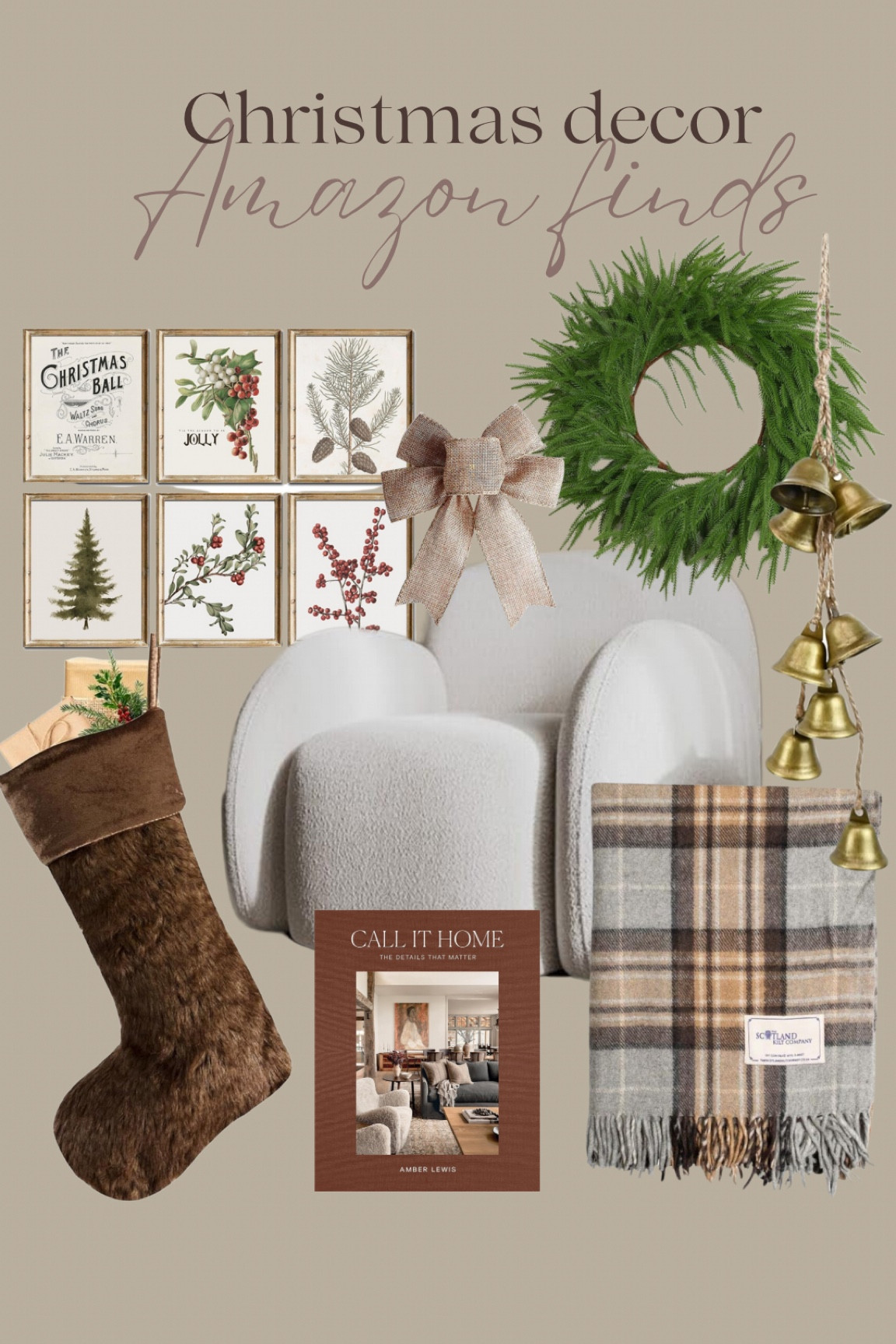 Amazon Christmas decor 

#LTKwinter #LTKhome #LTKgiftguide