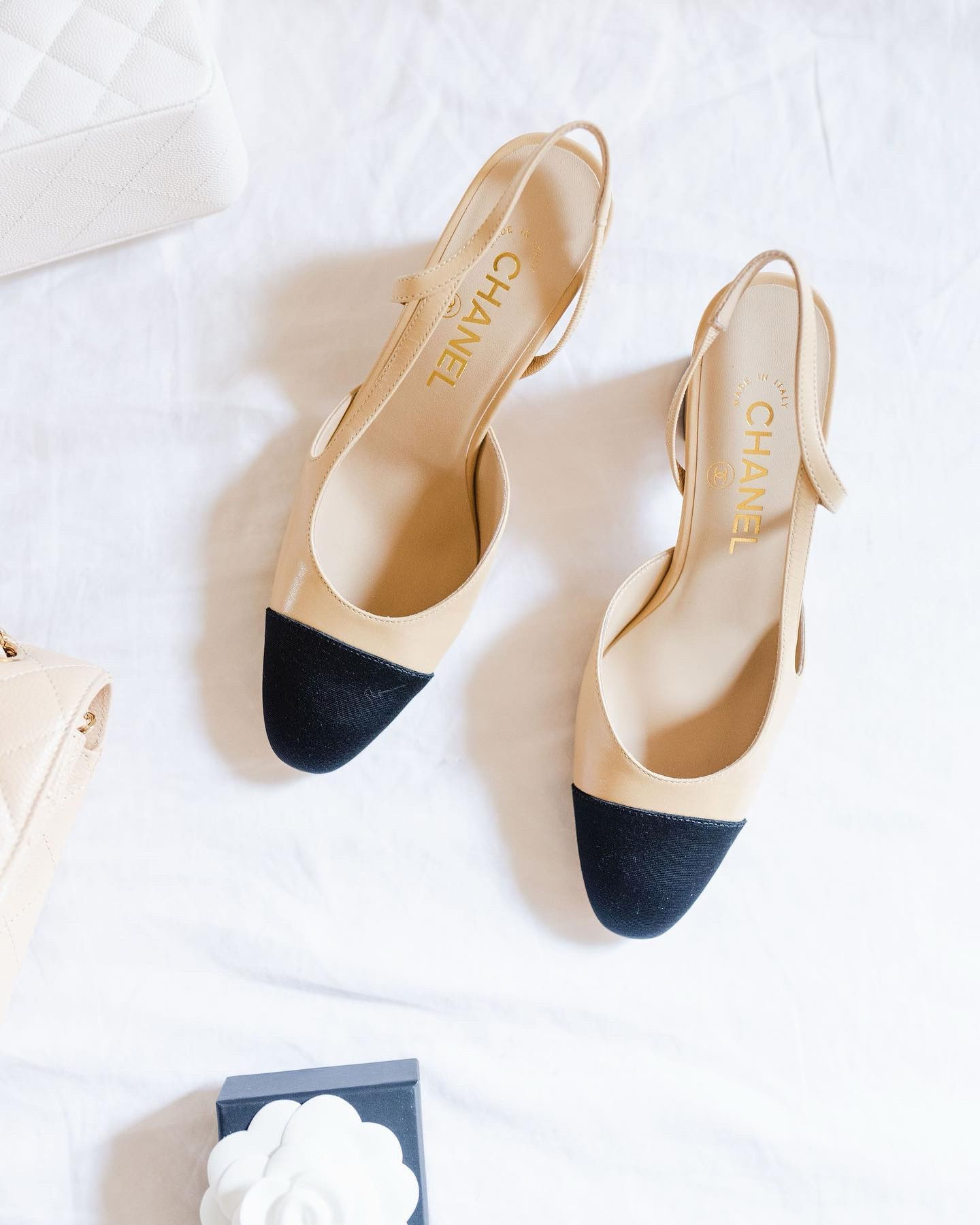 My classic Chanel Slingbacks.

#LTKSeasonal #LTKTall