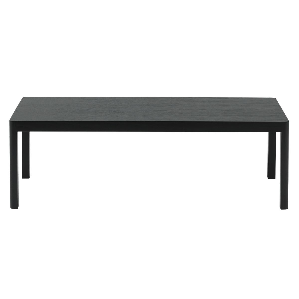 Muuto Workshop coffee table, 120 x 43 cm, black | Finnish Design Shop (FI)