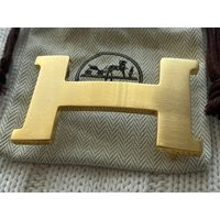 Vintage Hermes 38mm H Belt Buckle Gold Brushed Constance Schnalle Fibbia Boucle Hebilla Gürtel Ceinture Cintura Cinturon Cinta Gift | Etsy (US)
