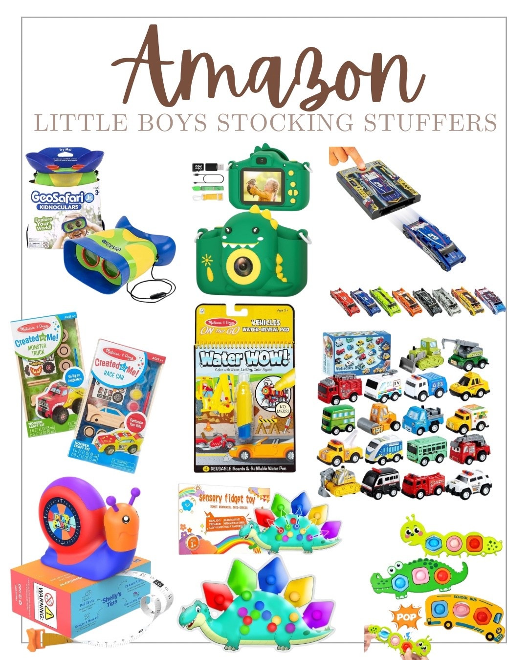 Little boy stocking stuffer ideas from Amazon! 
Toddler stocking stuffers, kids stocking stuffers, stocking stuffers for boys, stocking stuffers for toddler boys, Christmas, amazon finds, gift guide, gifts for kids, gifts for boys

#LTKKids #LTKGiftGuide #LTKHoliday