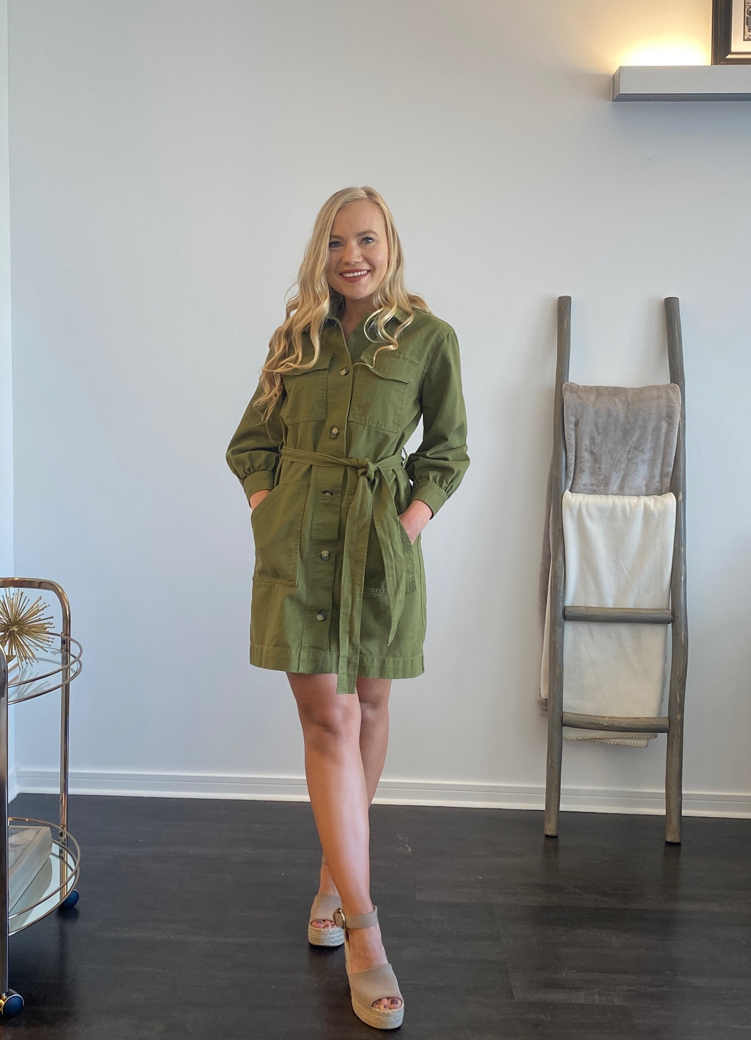 Cutest fall dress and is so versatile! Love the utility look for fall 🍂

#LTKunder50 #LTKstyletip #LTKSeasonal