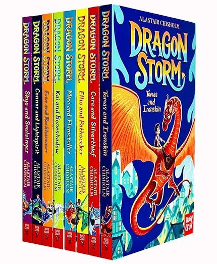 Dragon Storm Series Books 1 - 8 Collection Set By Alastair Chisholm (Tomás and Ironskin, Cara an... | Amazon (US)