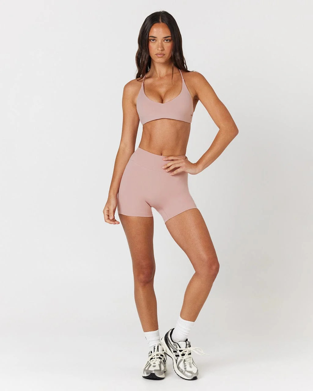 Form Invisible Scrunch Shorts 5" | Dusty Pink | Crop Shop Boutique AU