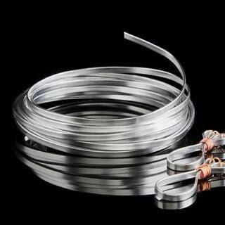 12 Pack: 16 Gauge Silver Flat Wire by Bead Landing™ | Michaels Stores