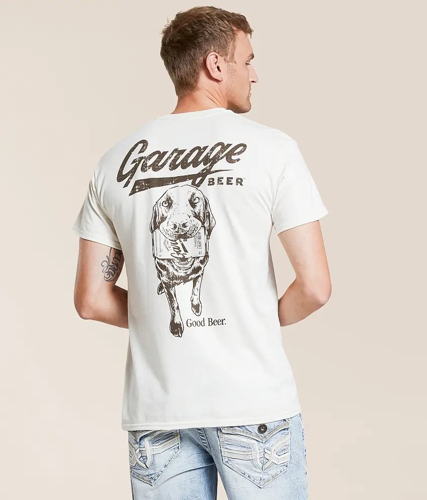 Garage Beer Dog T-Shirt | Buckle
