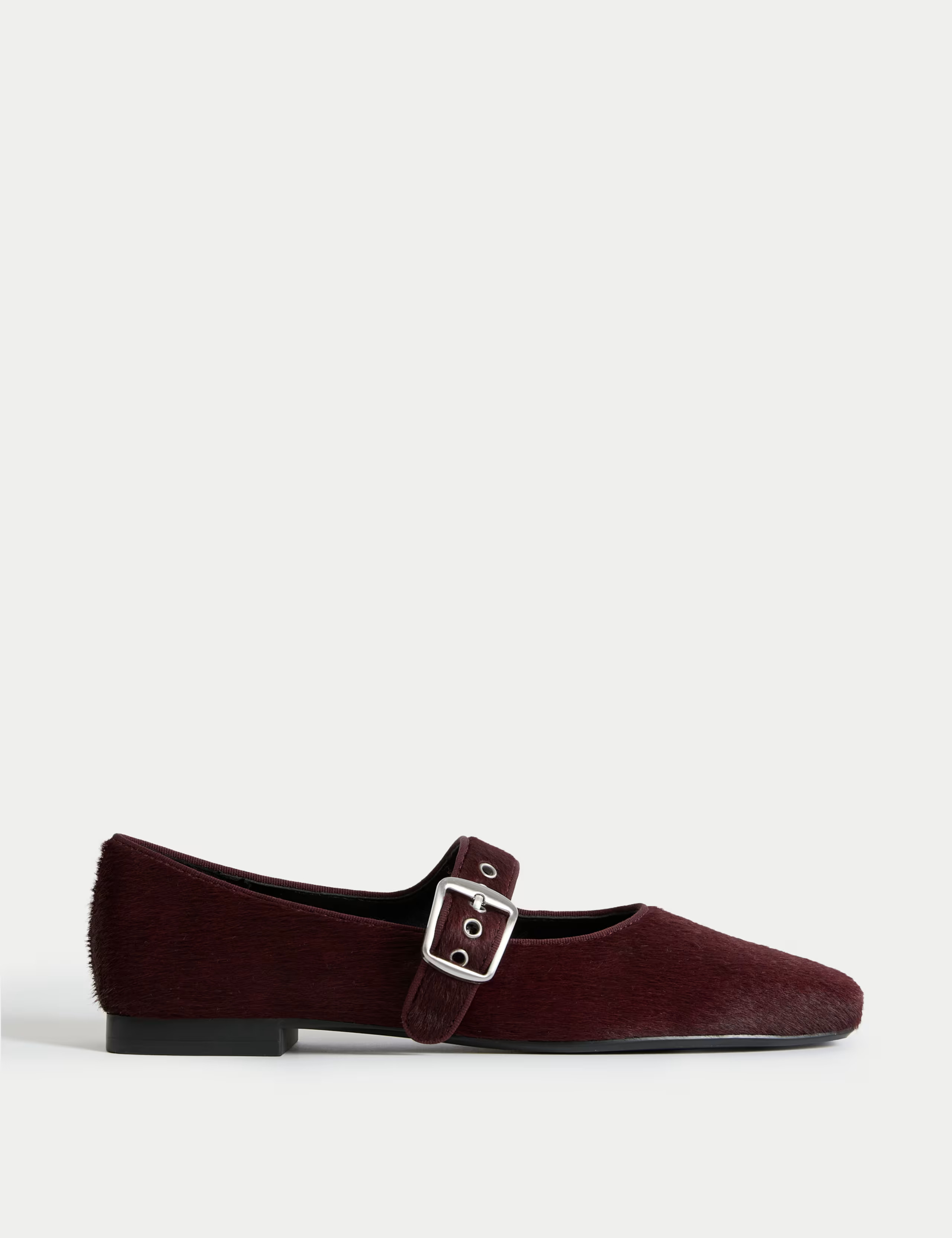 Leather Buckle Flat Ballet Pumps | Marks & Spencer (UK)