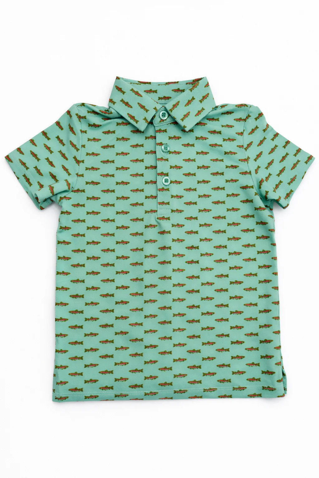 Trout-tastic Boys' Polo | Poppy Kids Co