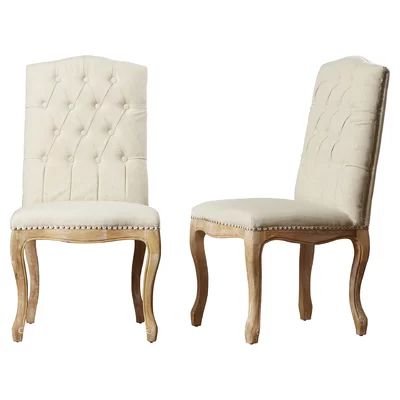 Bernadine Upholstered Dining Chair Lark Manor | Wayfair North America