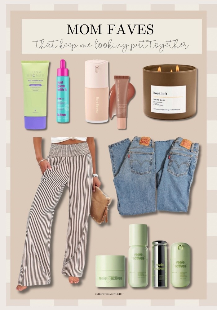 Recent faves that make me feel put together in this busy season of Mom life 🫶🏼

#momfaves #momselfcare #momjeans #momroutine 

#LTKselfcare #LTKmomlife #LTKdayinmylife