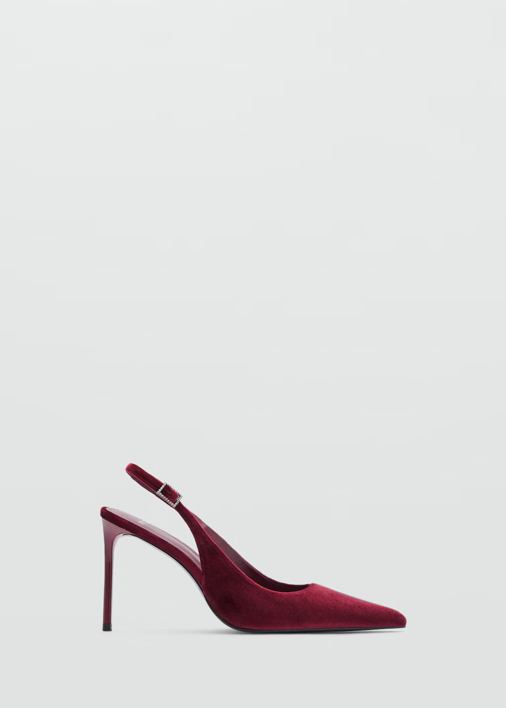 Velvet heeled shoes - Women | MANGO USA | Mango (US/MX/AU)
