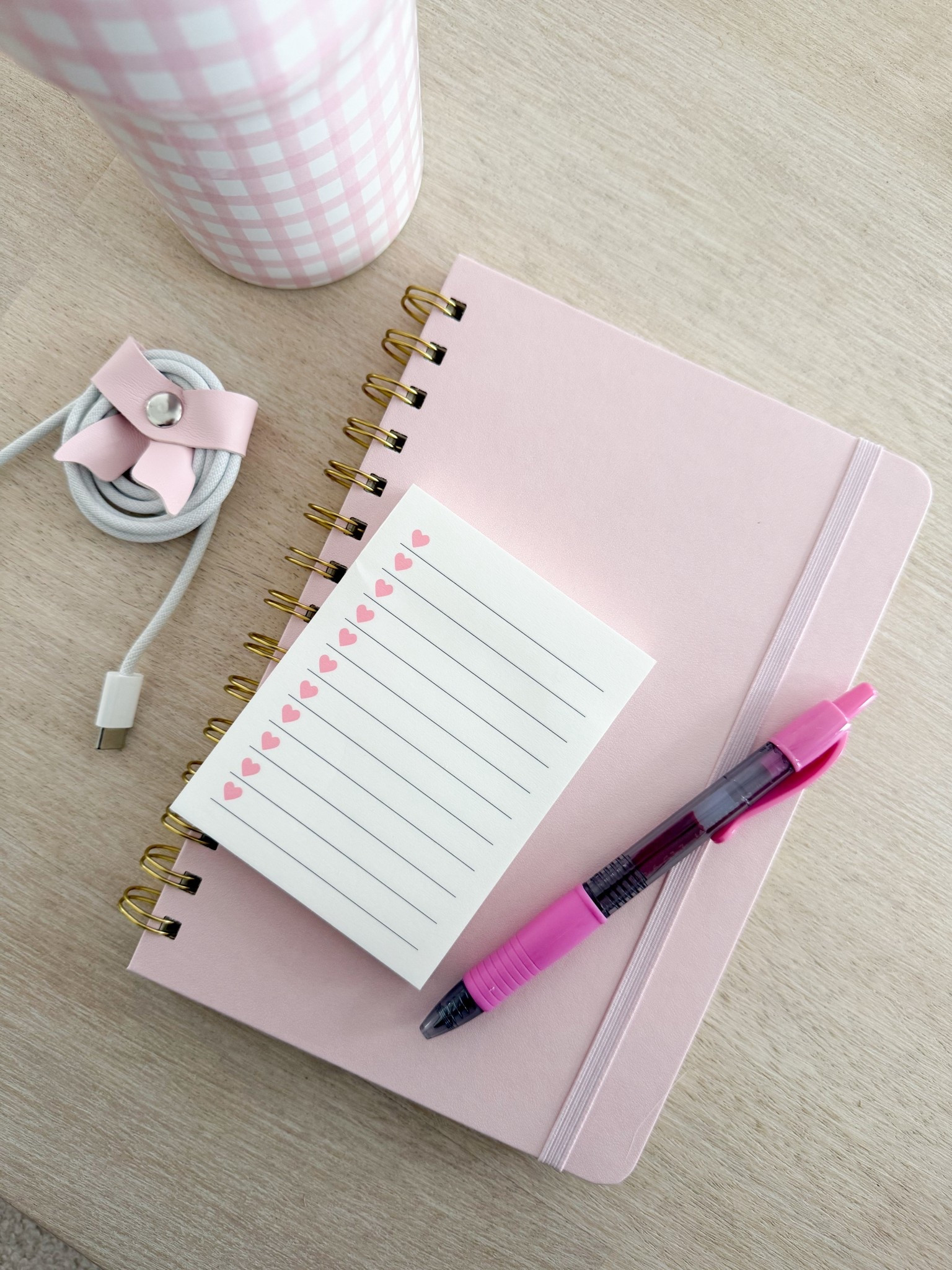 Cute desk situation too cute not to share! 🎀 these bow cord organizers are my favorite thing!

Office supplies, notebook, pink, Valentine’s Day, junk journal, noted, amazon finds, target, fancythingsblog 

#LTKmorningroutine #LTKdayinmylife #LTKSeasonal