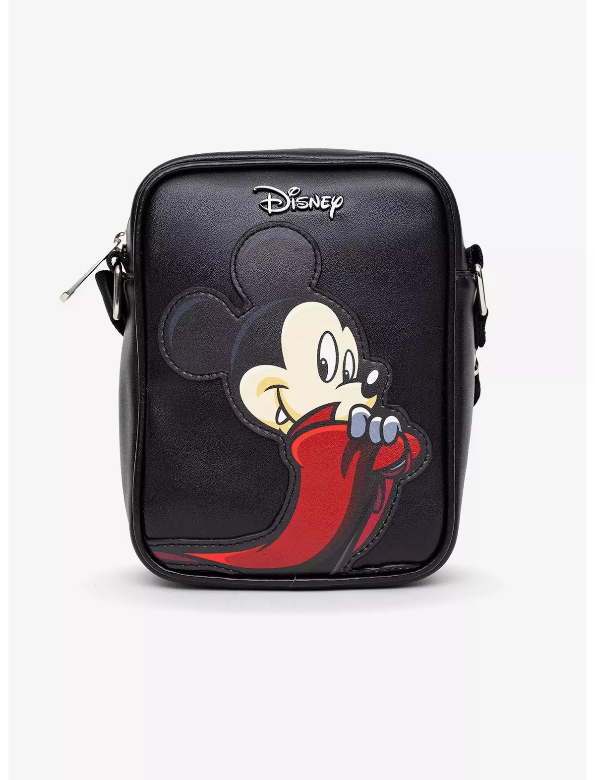 Disney Mickey Mouse and Pluto Dracula Poses Crossbody Bag | Hot Topic