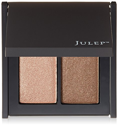 Julep Feels Like Velvet Eye Full-Coverage Eye Shadow Duo, Champagne/Caviar | Amazon (US)