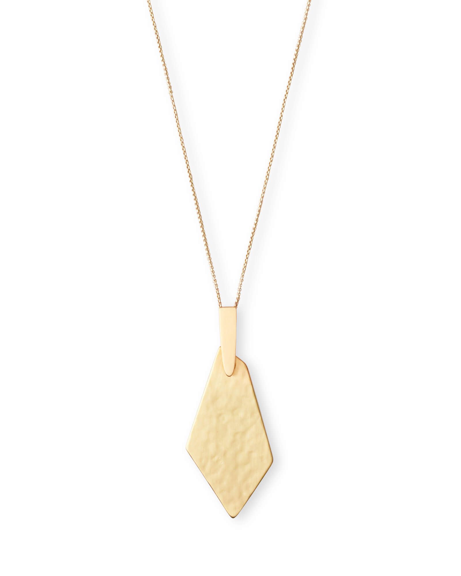 Brenton Long Pendant Necklace in Gold | Kendra Scott | Kendra Scott