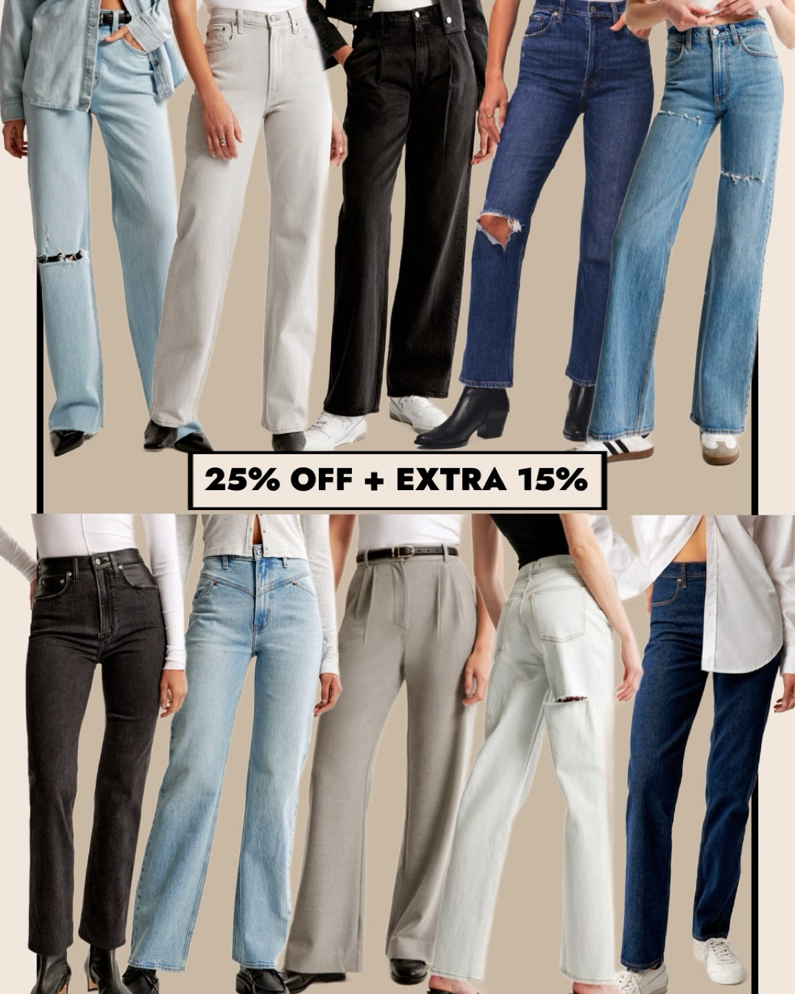 Abercrombie sale! 25% off + extra 15% with code: JENREED

#LTKstyletip #LTKsalealert #LTKHoliday