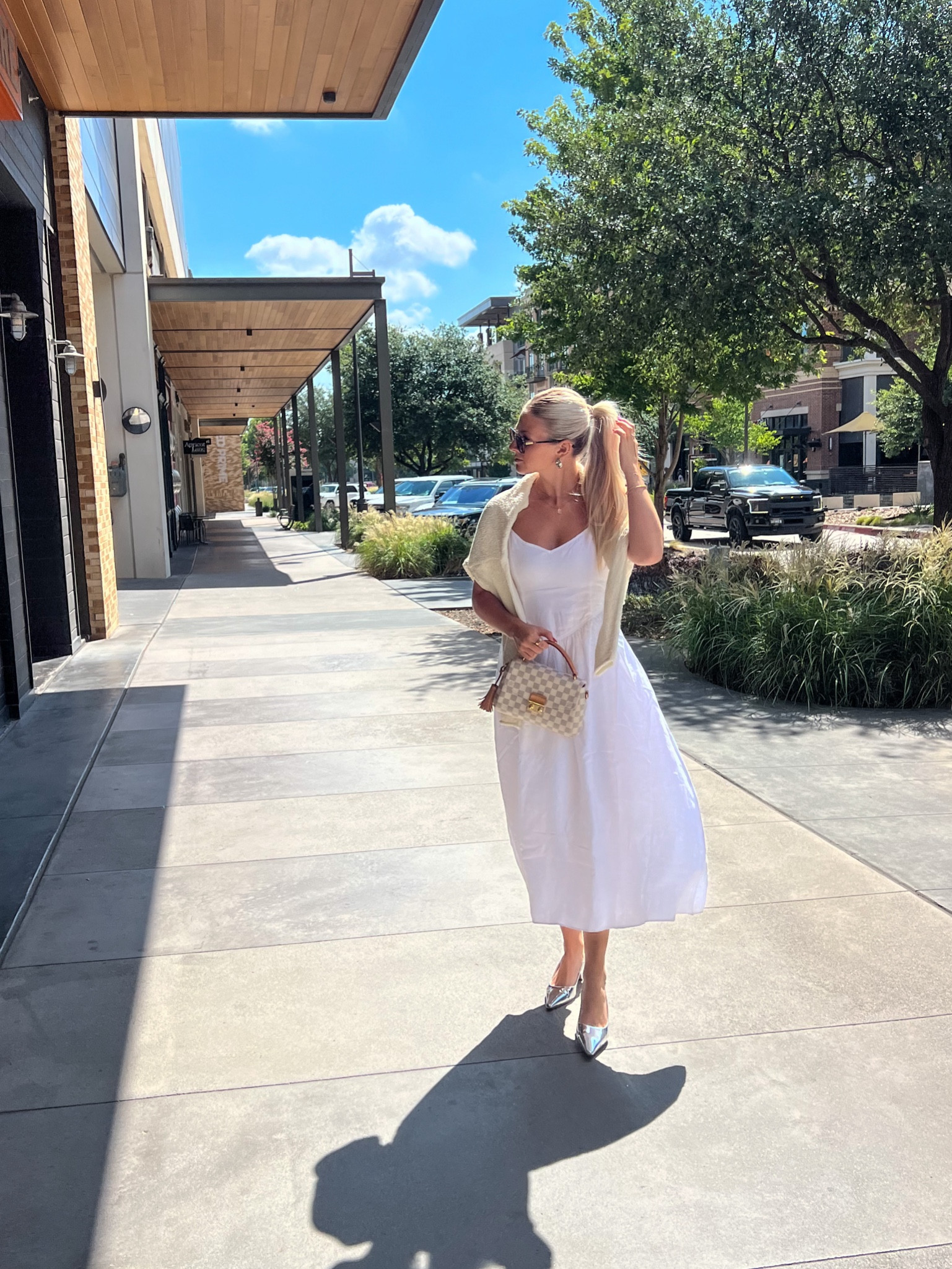 summer church fit 🤍🌞
dress size 4 
Shoes size 8 

#LTKStyleTip #LTKSummerSales