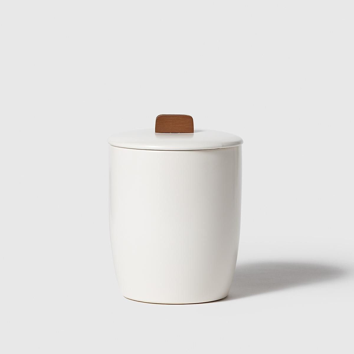 Marie Kondo Cloud White Ceramic Bulk Canisters | The Container Store