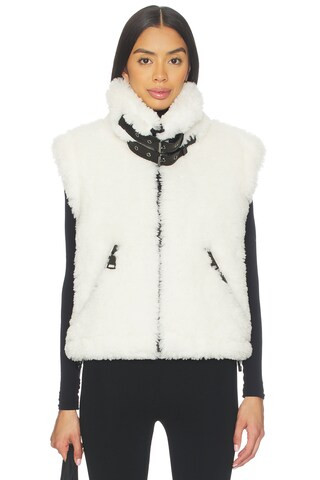 SAM. Sherpa Vest in White from Revolve.com | Revolve Clothing (Global)