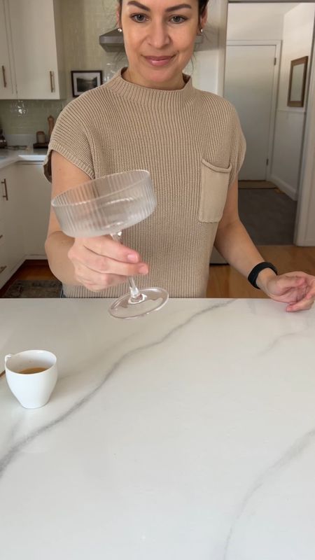 Make an affogato with me in these gorgeous Eve coupe glasses!

1 scoop ice cream (vanilla bean is my fav)
1 shot of espresso  (or use strongly brewed coffee)



#LTKhome #LTKMostLoved #LTKVideo