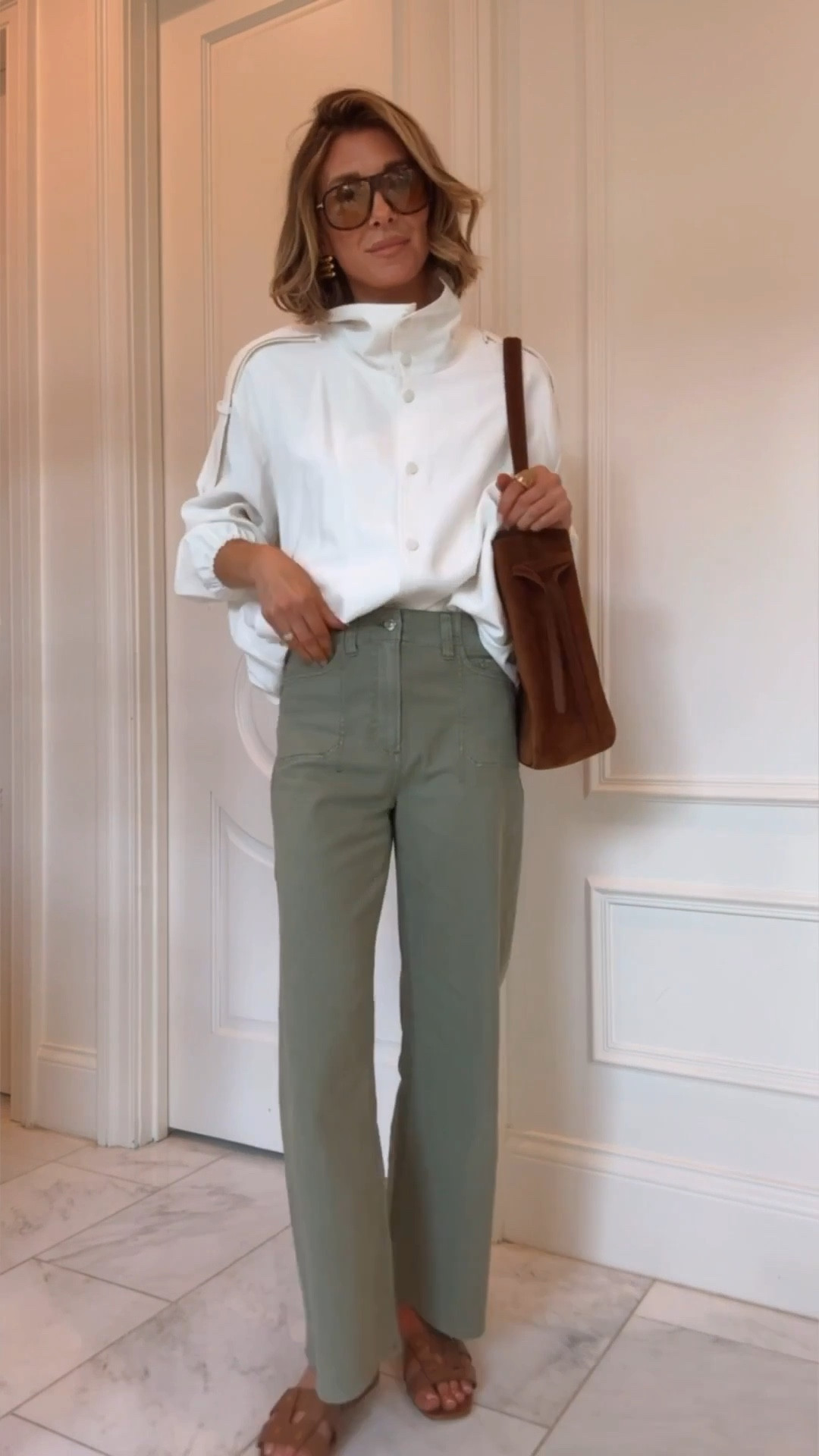 Love these pants for spring. I’m 5'7 wearing my true size 25.

#LTKootd