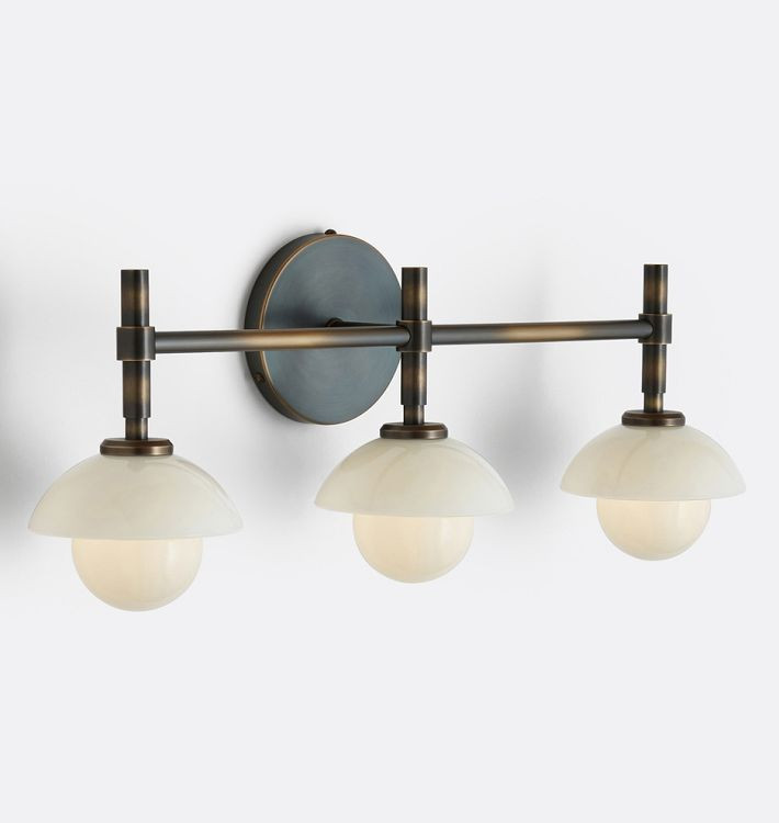 Greenwich Triple Sconce | Rejuvenation