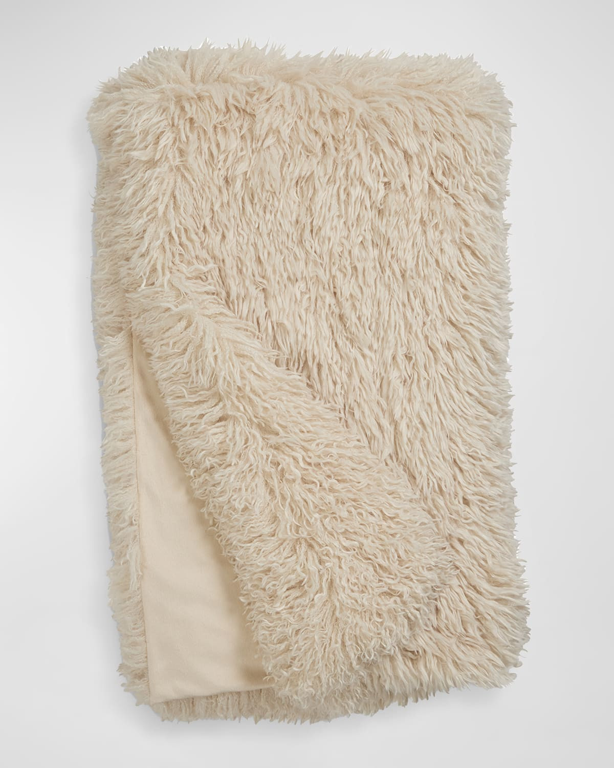 Signature Series Faux-Fur Throw | Neiman Marcus