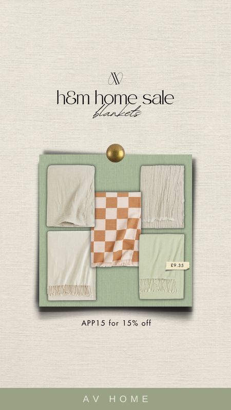H&M Home Sale - favourite blankets

#LTKhome #LTKFind