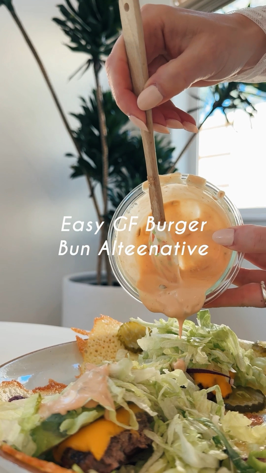 GF bun alternative and one more way we use our air fryer - ON SALE NOW - for healthier options - 