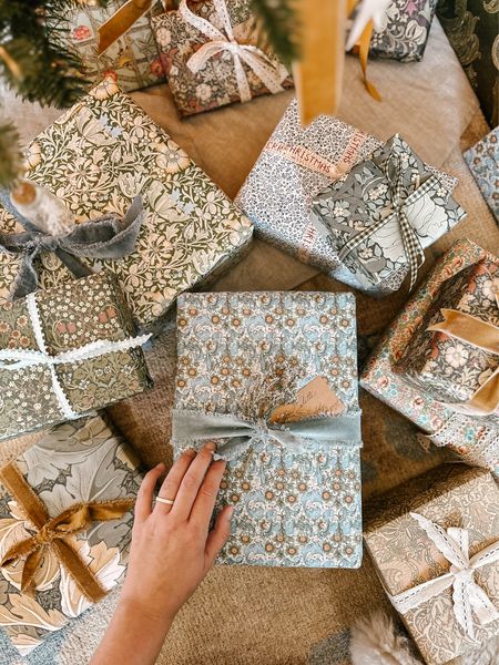 The prettiest wrapping paper! 🎁✨

#LTKHoliday #LTKGiftGuide