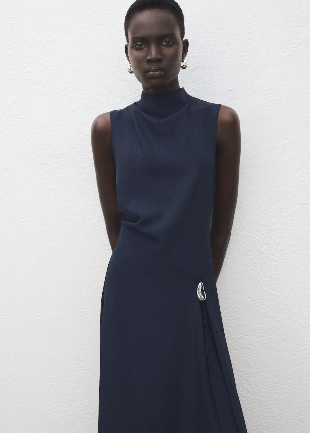 A-line dress with metal embellishment | Mango (US/MX/AU)