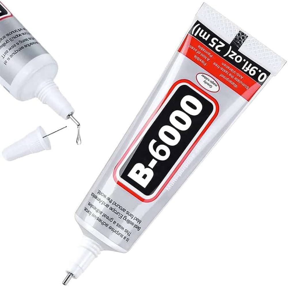 B6000 Jewelry Glue Clear Rhinestone, Inlay Glue, Pendant Adhesive, 25g Craft Adhesive Glue with P... | Amazon (US)
