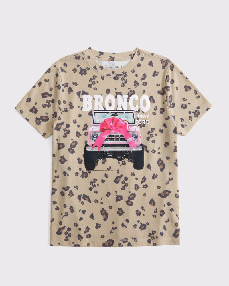 girls oversized dua lipa graphic tee | girls | Abercrombie.com | Abercrombie & Fitch (US)