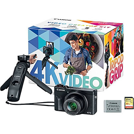 Canon PowerShot G7 X Mark III 20.1 Megapixel Compact Camera Black 1 Sensor Autofocus 3 Touchscree... | Office Depot and OfficeMax 