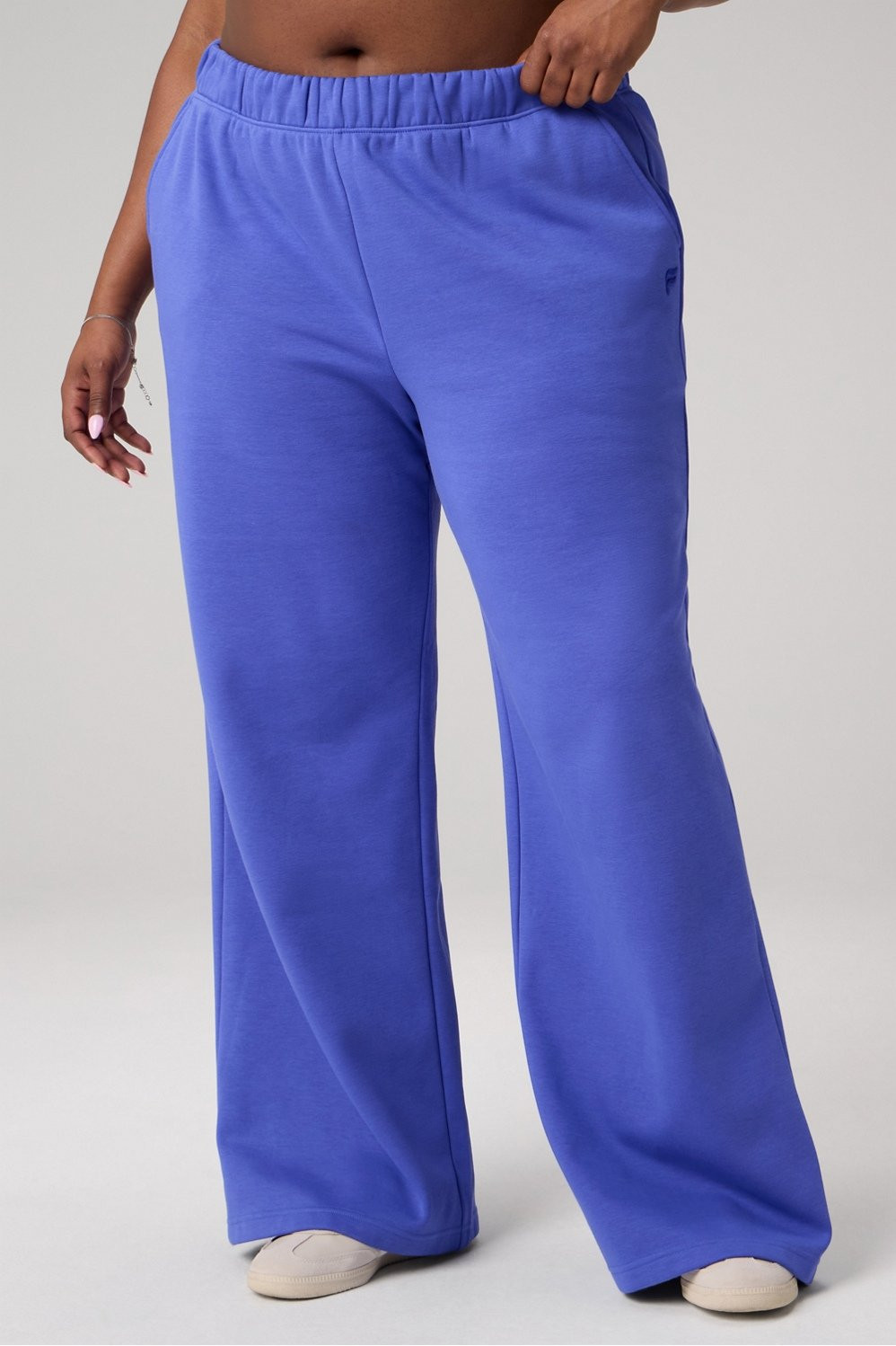 Cozy Fleece Wide Leg Sweatpant | Fabletics