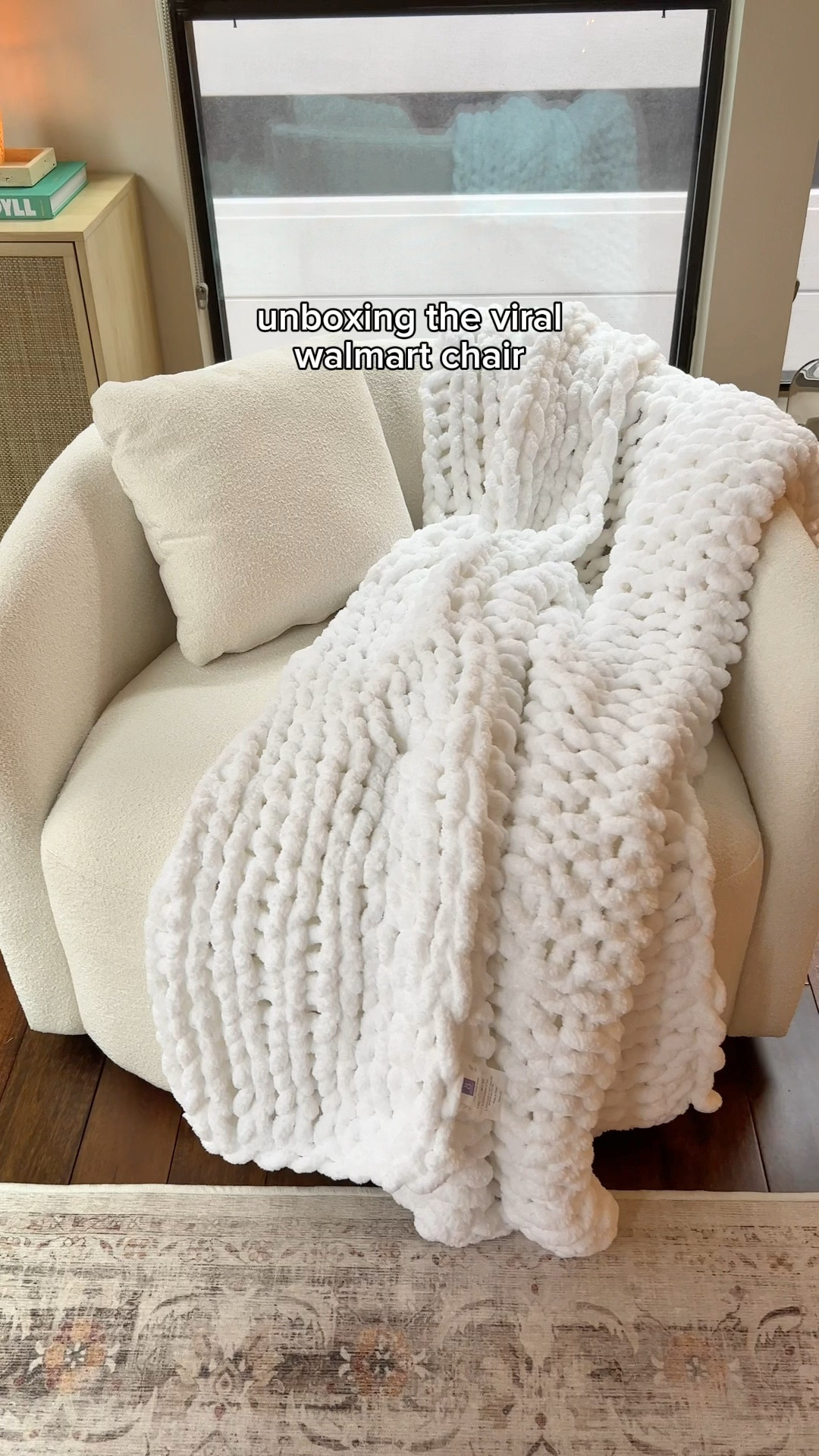 boucle armchair under $300 🫶🏼

walmart finds, neutral home decor, living room ideas, white chair, cozy style, drew barrymore

#LTKVideo #LTKhome