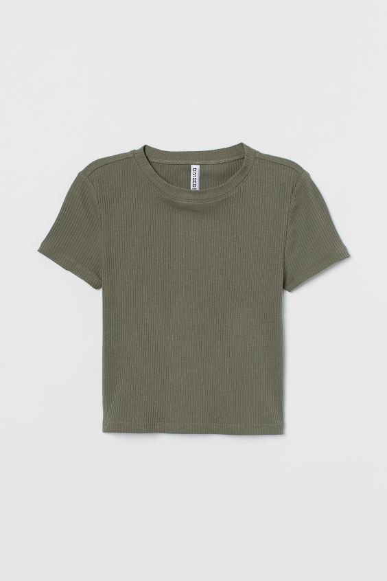 Rib-knit Top | H&M (US + CA)