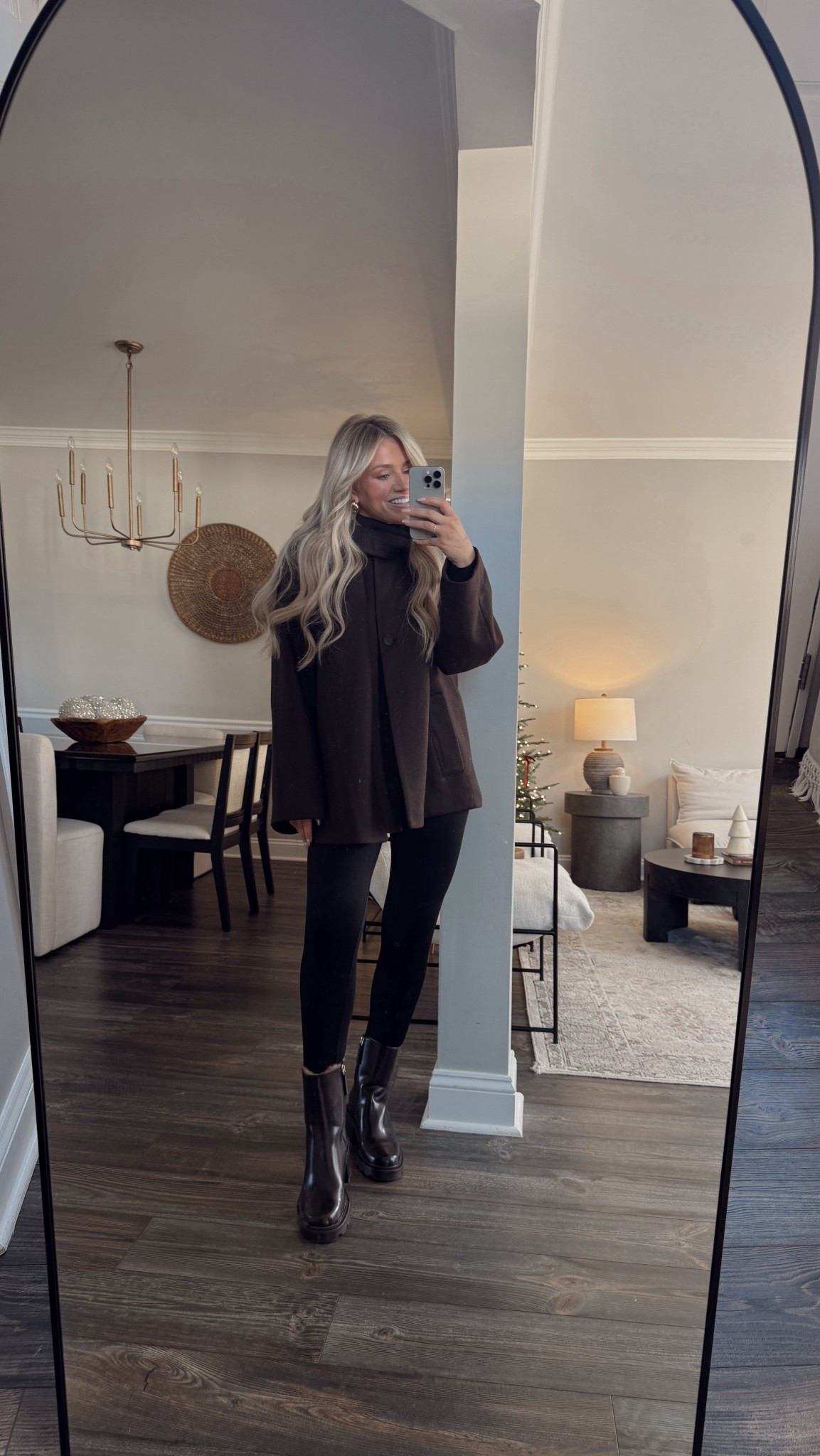 Winter outfit inspo/ love this jacket & scarf combo! 

#LTKFindsUnder100 #LTKHoliday #LTKSeasonal