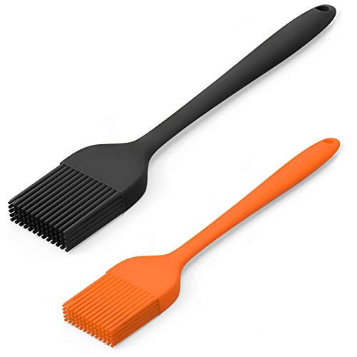 Silicone Basting Pastry Brush - Cooking Brush for Oil Sauce Butter Marinades, Food Brushes for BBQ Grill Kitchen Baking, Baster Brushes Baste Pastries Cakes Meat Desserts, Food Grade, Dishwasher Safe | Amazon (US)