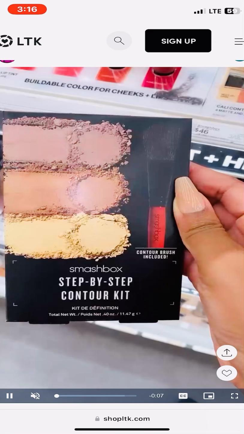 Smashbox Contour Kit

#SephoraSale 

#LTKFindsUnder50 #LTKBeauty #LTKSaleAlert