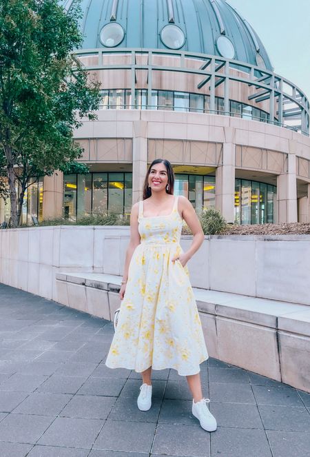 Travel Outfits for your next destination! European and tropical destination spring dress! Love the yellow floral print. Wearing size XS. Fits true to size 💛



#LTKparties #LTKtravel #LTKSeasonal