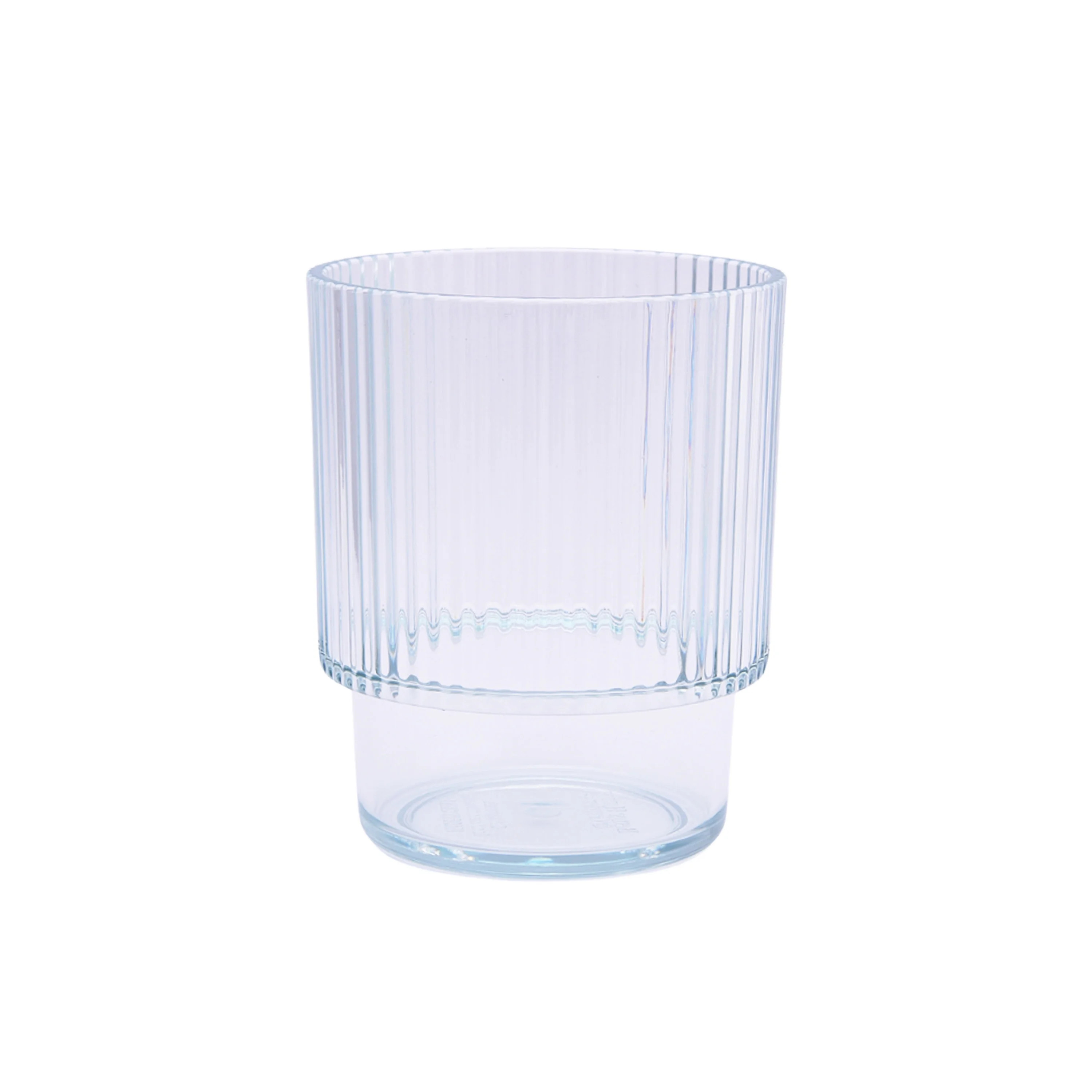 Better Homes & Gardens 14-Ounce Tritan Short Ribbed Tumbler, Clear | Walmart (US)