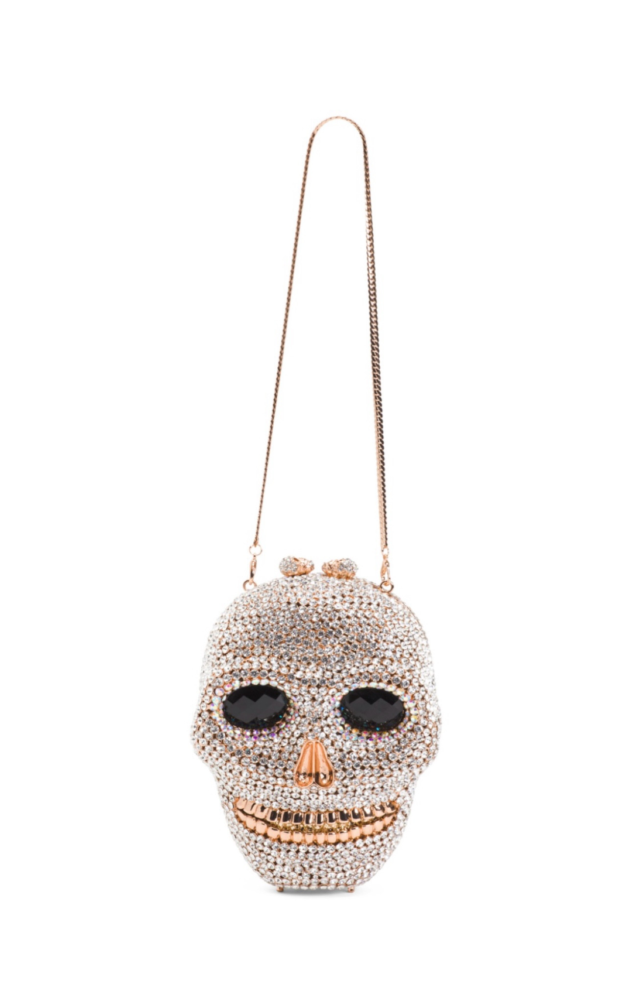 NATASHA
Hand Beaded Skull Clutch


Rhinestone embellished, gold tone accents, removable strap, gift box included
5.5in W x 7.5in H
Magnetic closure



#LTKHalloween #LTKSaleAlert #LTKFindsUnder50