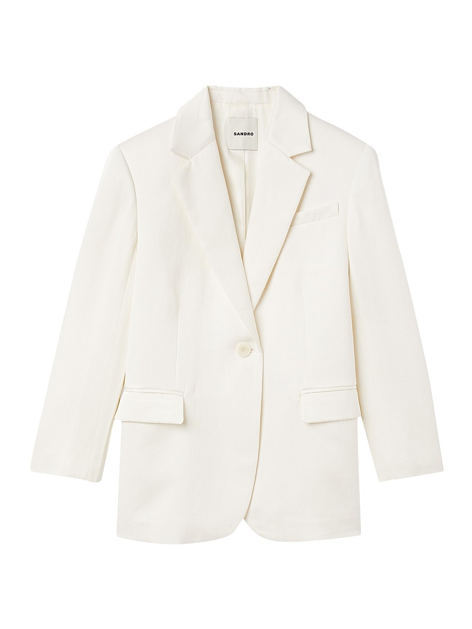 Women's Tailored Blazer - White - Size 10 | Saks Fifth Avenue