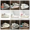 Luxury Italy Golden Super Star Sneakers Baskets Women Casual Shoes Sequin Classic White Do Old Di... | DHGate
