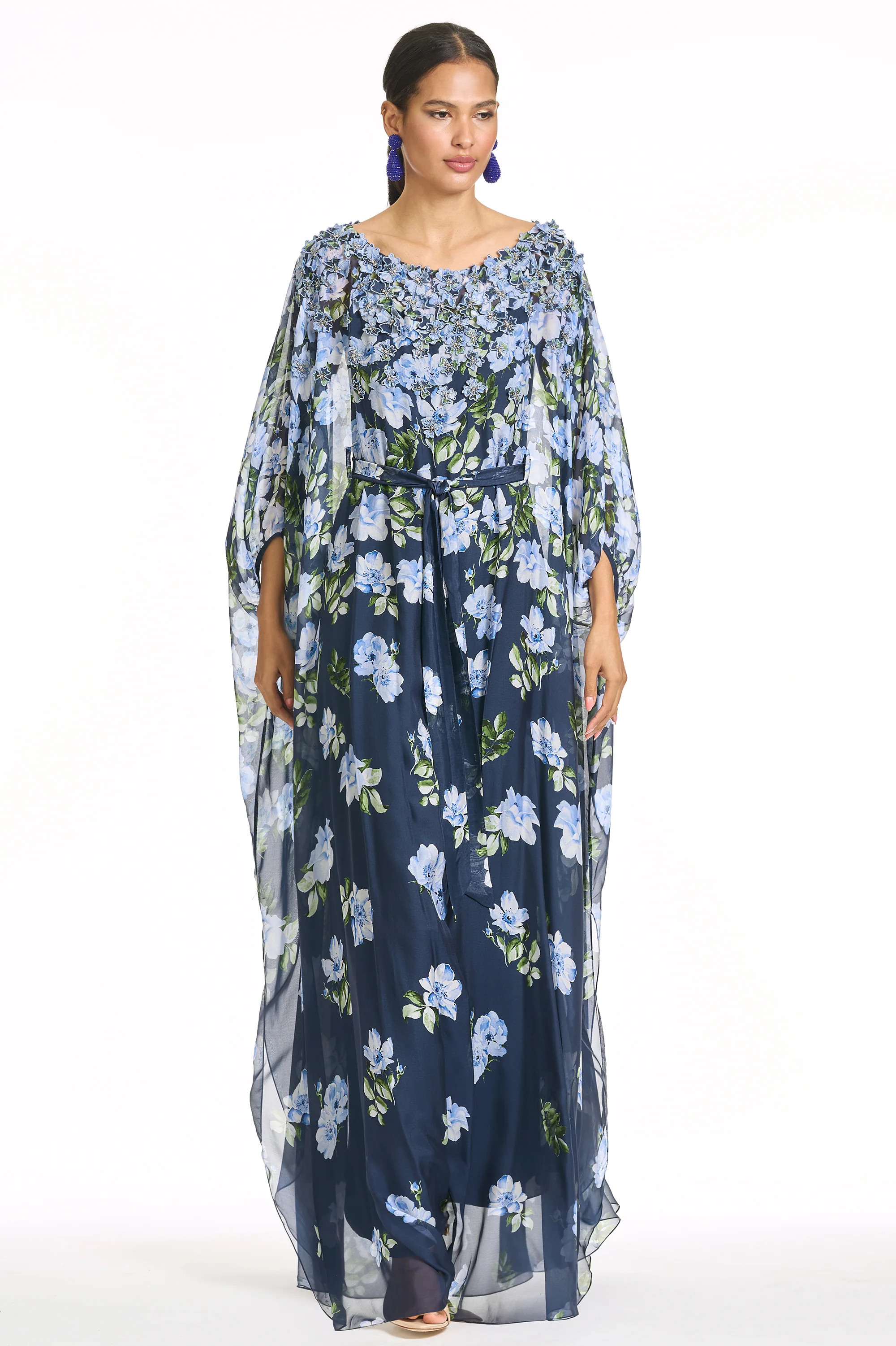 EMBELLISHED GILDA GOWN - CORSAGE DEGRADE | Sachin and Babi