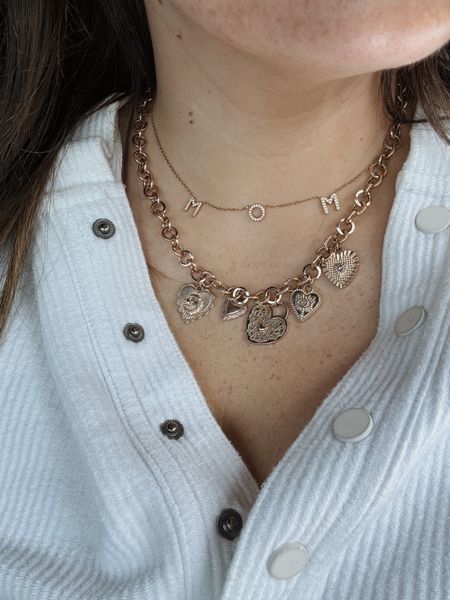 Necklace stack today! Mom necklace perfect for a Mother’s Day present and charm necklace from target!! 

#LTKGiftGuide #LTKfindsunder50 #LTKsalealert