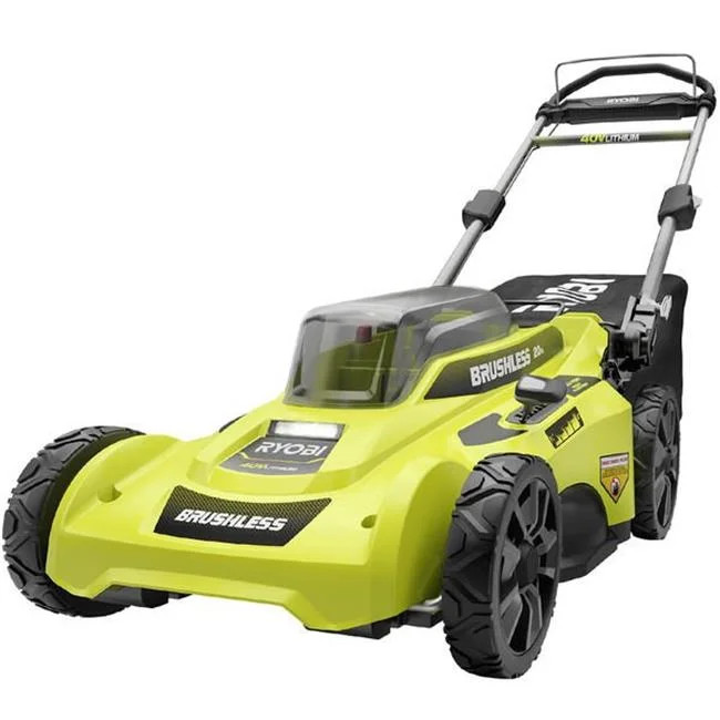 Ryobi RY401110-Y 40V Brushless Push Mower | Walmart (US)