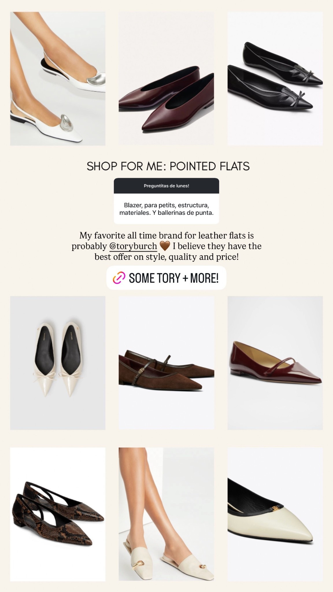 Beautiful high quality leather pointed flats

#LTKSaleAlert #LTKGiftGuide #LTKHoliday