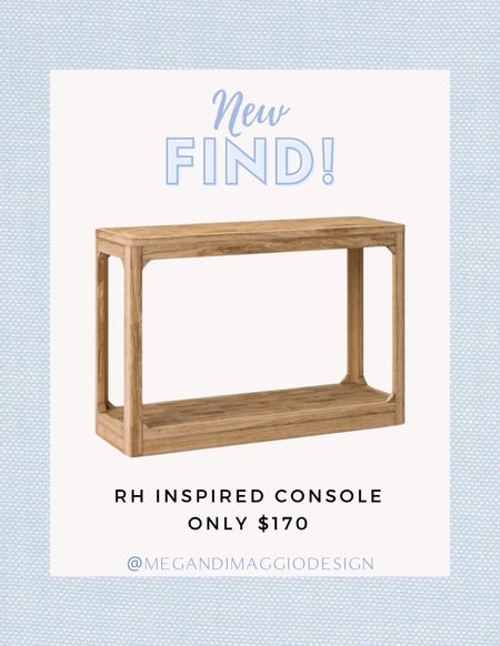 Wow!! Brand new Restoration Hardware inspired console table and it’s only $170!! 🤯🙌🏻🏃🏼‍♀️🏃🏼‍♀️🏃🏼‍♀️ also linked the affordable matching round coffee table and side table that are back in stock!!

#LTKhome #LTKfamily #LTKsalealert